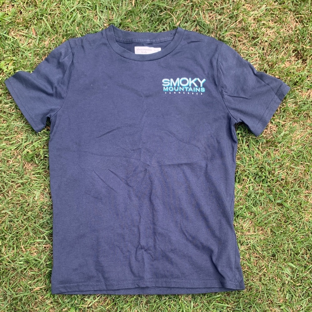 Abercrombie Kids Navy Graphic Tee